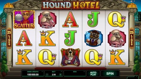Грати безкоштовно в ігровий автомат Hound Hotel
